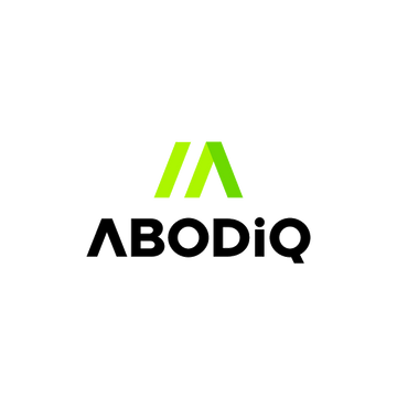 Abodiq.com logo, a brandable .com business name for sale