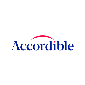 Accordible.com logo, a brandable .com business name for sale