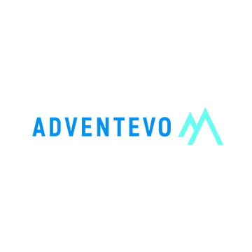 Adventevo.com logo, a brandable .com business name for sale