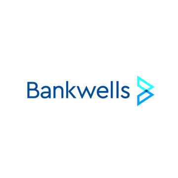Bankwells.com logo, a brandable .com business name for sale