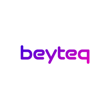 Beyteq.com logo, a brandable .com business name for sale