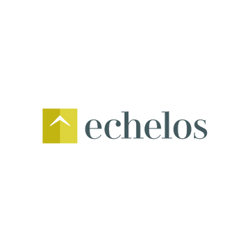 Echelos.com logo, a brandable .com business name for sale