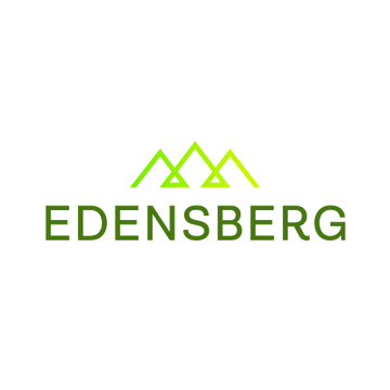 Edensberg.com logo, a brandable .com business name for sale