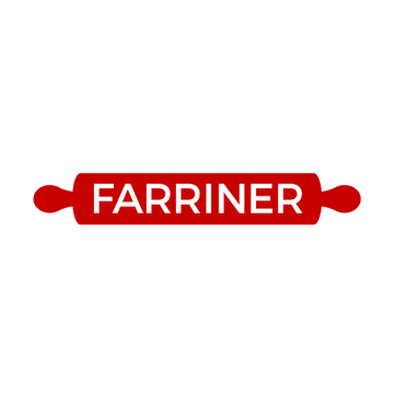 Farriner.com logo, a brandable .com business name for sale