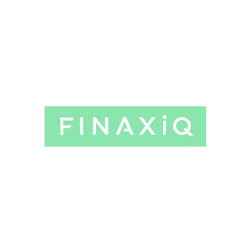 Finaxiq.com logo, a brandable .com business name for sale
