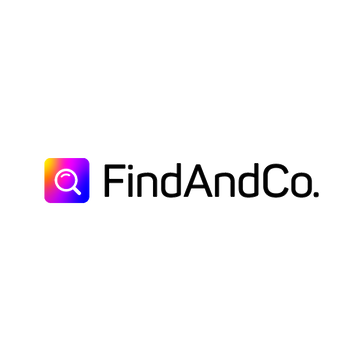 FindAndCo.com logo, a brandable .com business name for sale