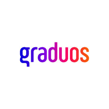 Graduos.com logo, a brandable .com business name for sale