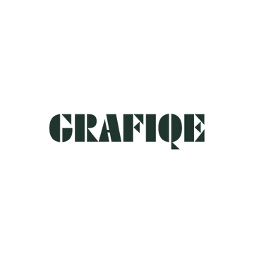 Grafiqe.com logo, a brandable .com business name for sale
