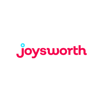 Joysworth.com logo, a brandable .com business name for sale