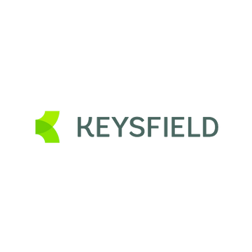 Keysfield.com logo, a brandable .com business name for sale