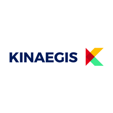 Kinaegis.com logo, a brandable .com business name for sale