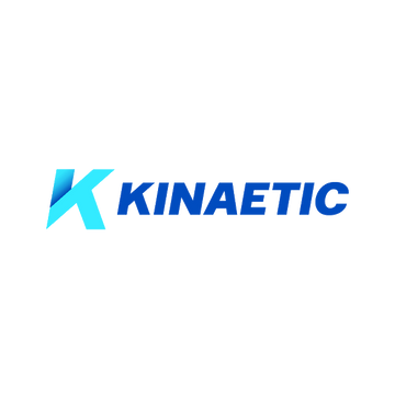 Kinaetic.com logo, a brandable .com business name for sale