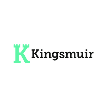 Kingsmuir.com logo, a brandable .com business name for sale