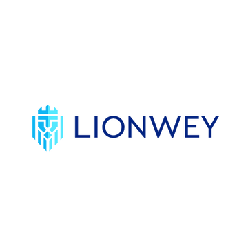 Lionwey.com logo, a brandable .com business name for sale