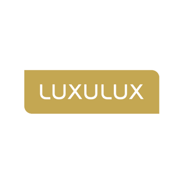 Luxulux.com logo, a brandable .com business name for sale
