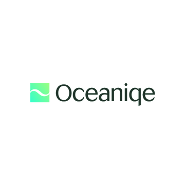 Oceaniqe.com logo, a brandable .com business name for sale