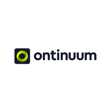 Ontinuum.com logo, a brandable .com business name for sale