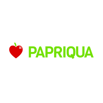 Papriqua.com logo, a brandable .com business name for sale