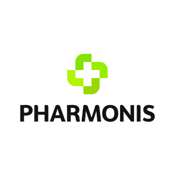 Pharmonis.com logo, a brandable .com business name for sale