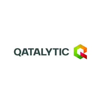 Qatalytic.com logo, a brandable .com business name for sale
