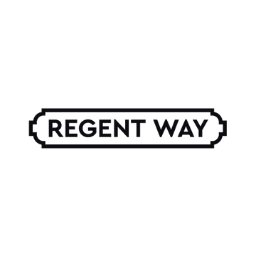 RegentWay.com logo, a brandable .com business name for sale
