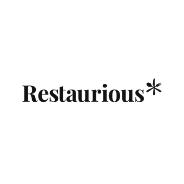 Restaurious.com logo, a brandable .com business name for sale