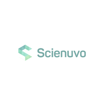 Scienuvo.com logo, a brandable .com business name for sale