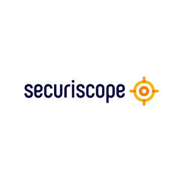 Securiscope.com logo, a brandable .com business name for sale