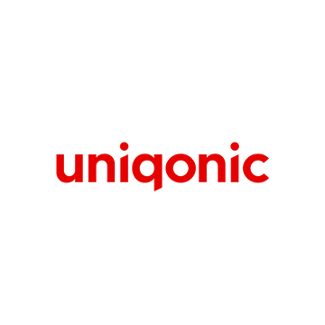 Uniqonic.com logo, a brandable .com business name for sale