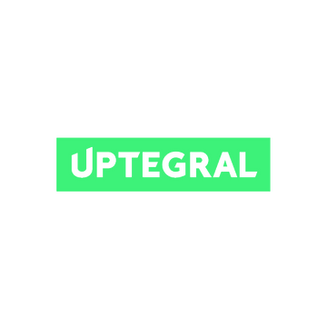 Uptegral.com logo, a brandable .com business name for sale