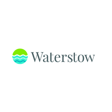 Waterstow.com logo, a brandable .com business name for sale