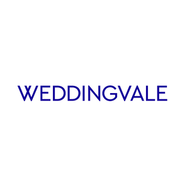 Weddingvale.com logo, a brandable .com business name for sale