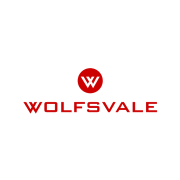 Wolfsvale.com logo, a brandable .com business name for sale