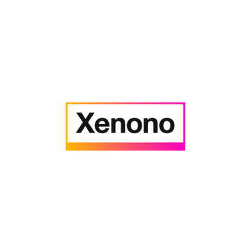 Xenono.com logo, a brandable .com business name for sale