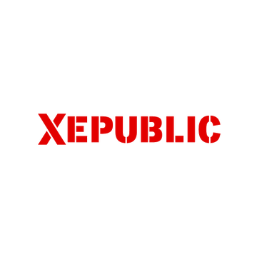 Xepublic.com logo, a brandable .com business name for sale