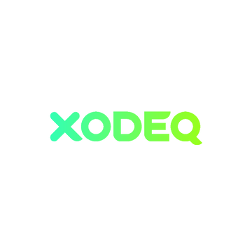 Xodeq.com logo, a brandable .com business name for sale