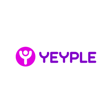 Yeyple.com logo, a brandable .com business name for sale