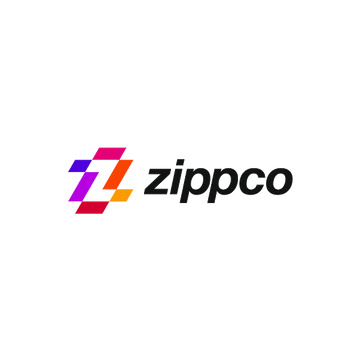 Zippco.com logo, a brandable .com business name for sale
