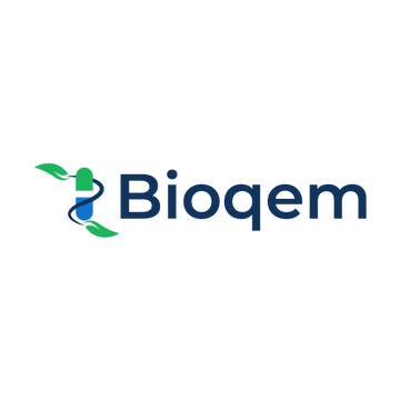 bioqem.com logo, a brandable .com business name for sale