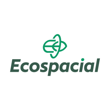 EcoSpacial.com logo, a brandable .com business name for sale