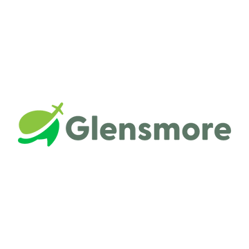 GlensMore.com logo, a brandable .com business name for sale