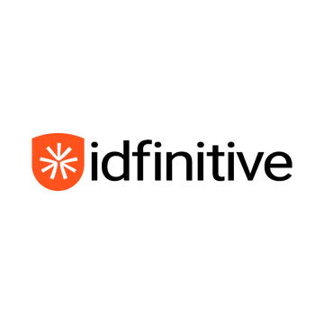 Idfinitive.com logo, a brandable .com business name for sale