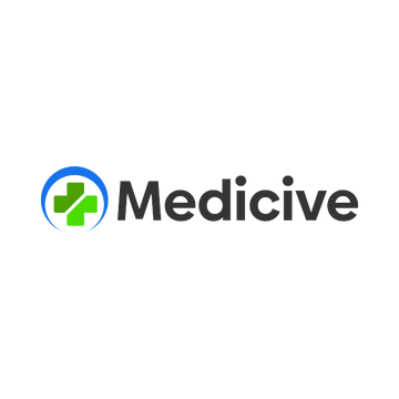medicive.com logo, a brandable .com business name for sale