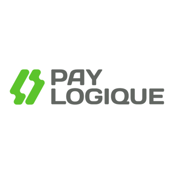 paylogique.com logo, a brandable .com business name for sale