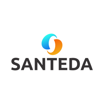 santeda.com logo, a brandable .com business name for sale