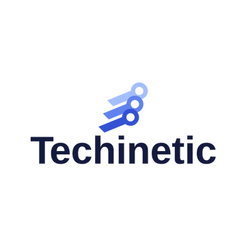 techinetic.com logo, a brandable .com business name for sale