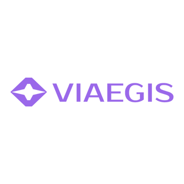 viaegis.com logo, a brandable .com business name for sale