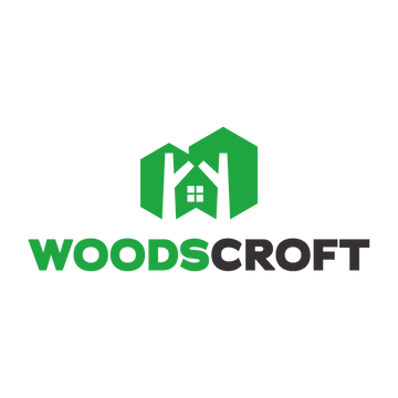 WoodsCroft.com logo, a brandable .com business name for sale