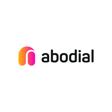 Abodial.com logo, a brandable .com business name for sale
