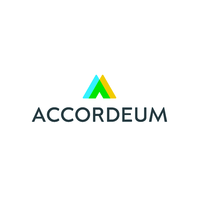 Accordeum.com logo, a brandable .com business name for sale